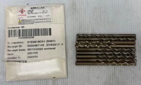 Lot of (21) - CLE-LINE Jobber Length Drill 15/64"