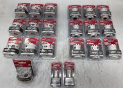 Assorted Lot of Milwaukee Hole Dozer Hole Saws