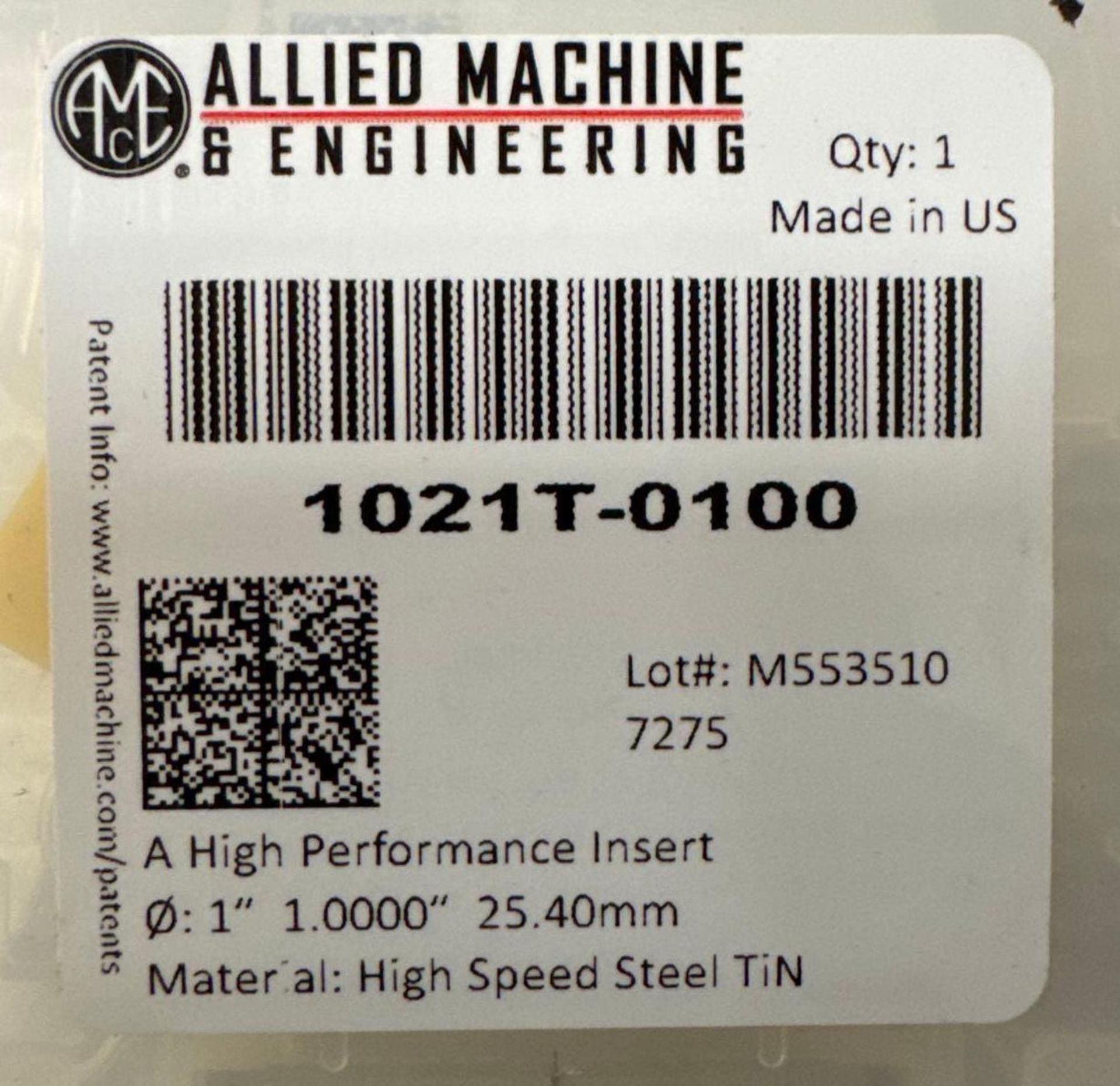 Allied Machine Spade Drill Inserts (13) Item Number: 1022T-0116 1-1/2 ...