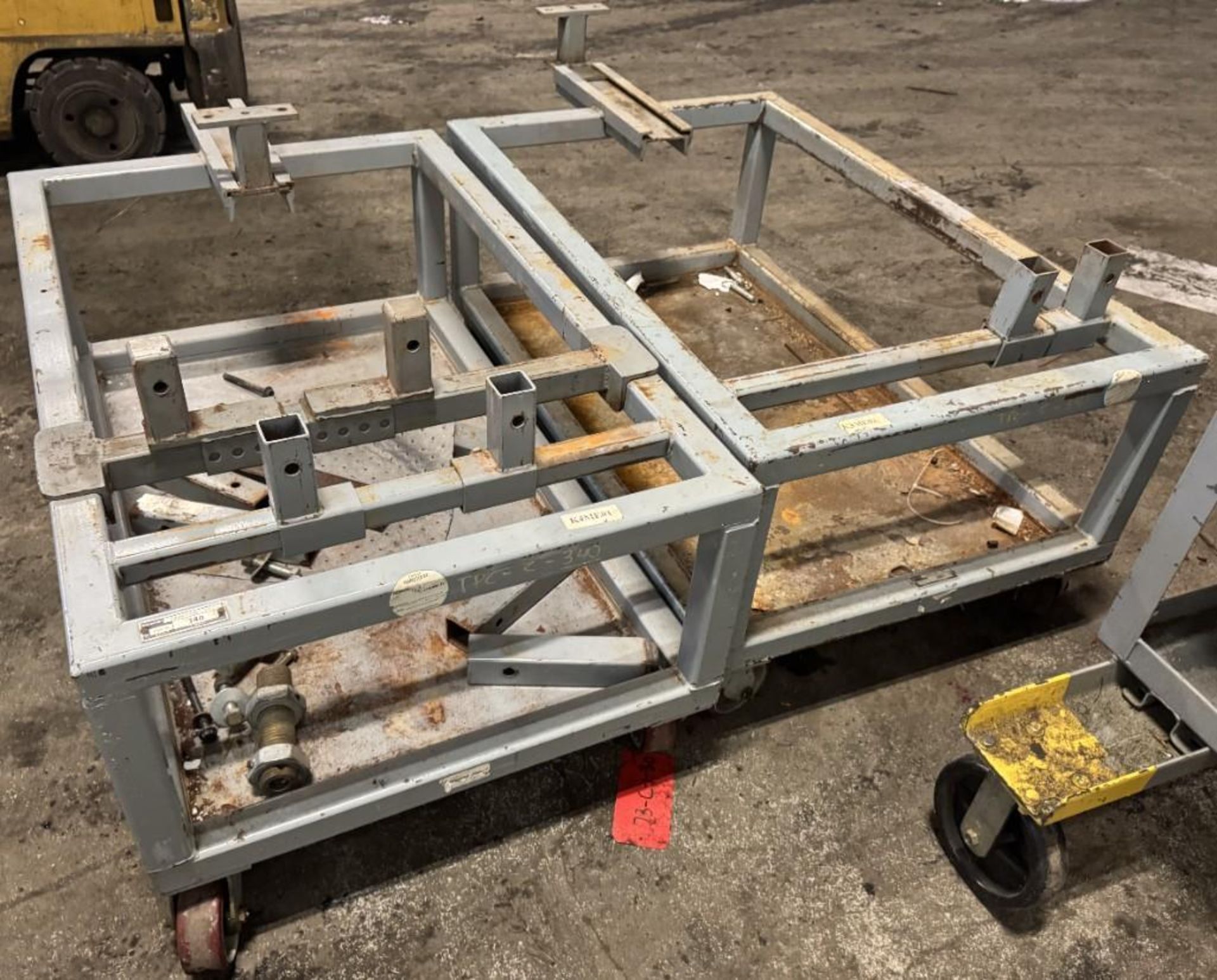 Engine Stand Cap Loading Fee: $20 Lot of (2) Engine Stands-Type 1 #340 1500 LB Cap ...