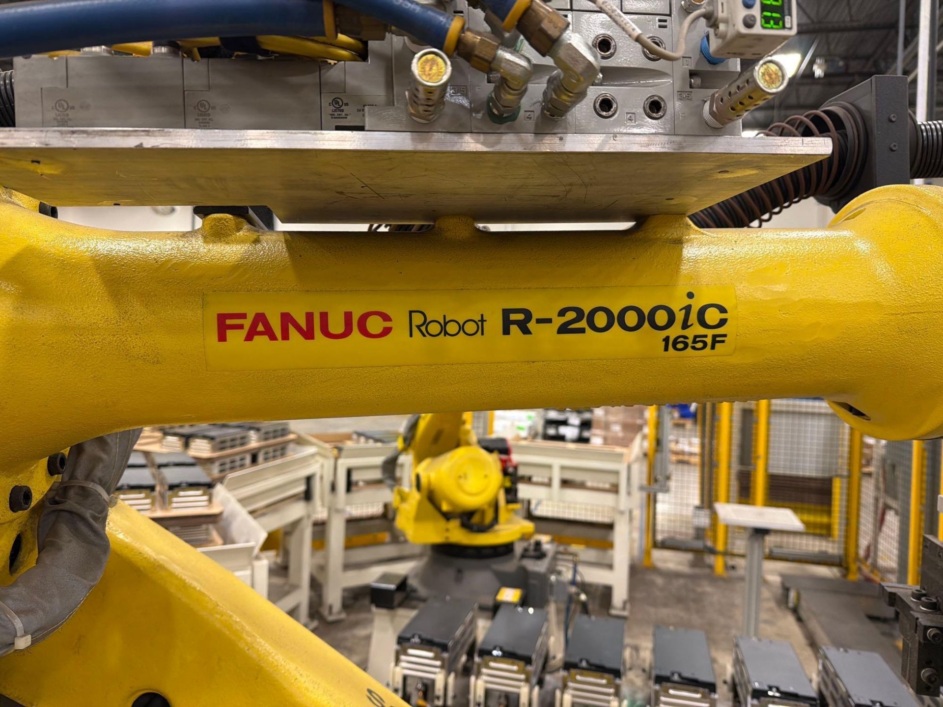 R2000ic Routing Cable Loading Fee: $250 Click HERE for Video! Fanuc R2000iC/165F Robot ...
