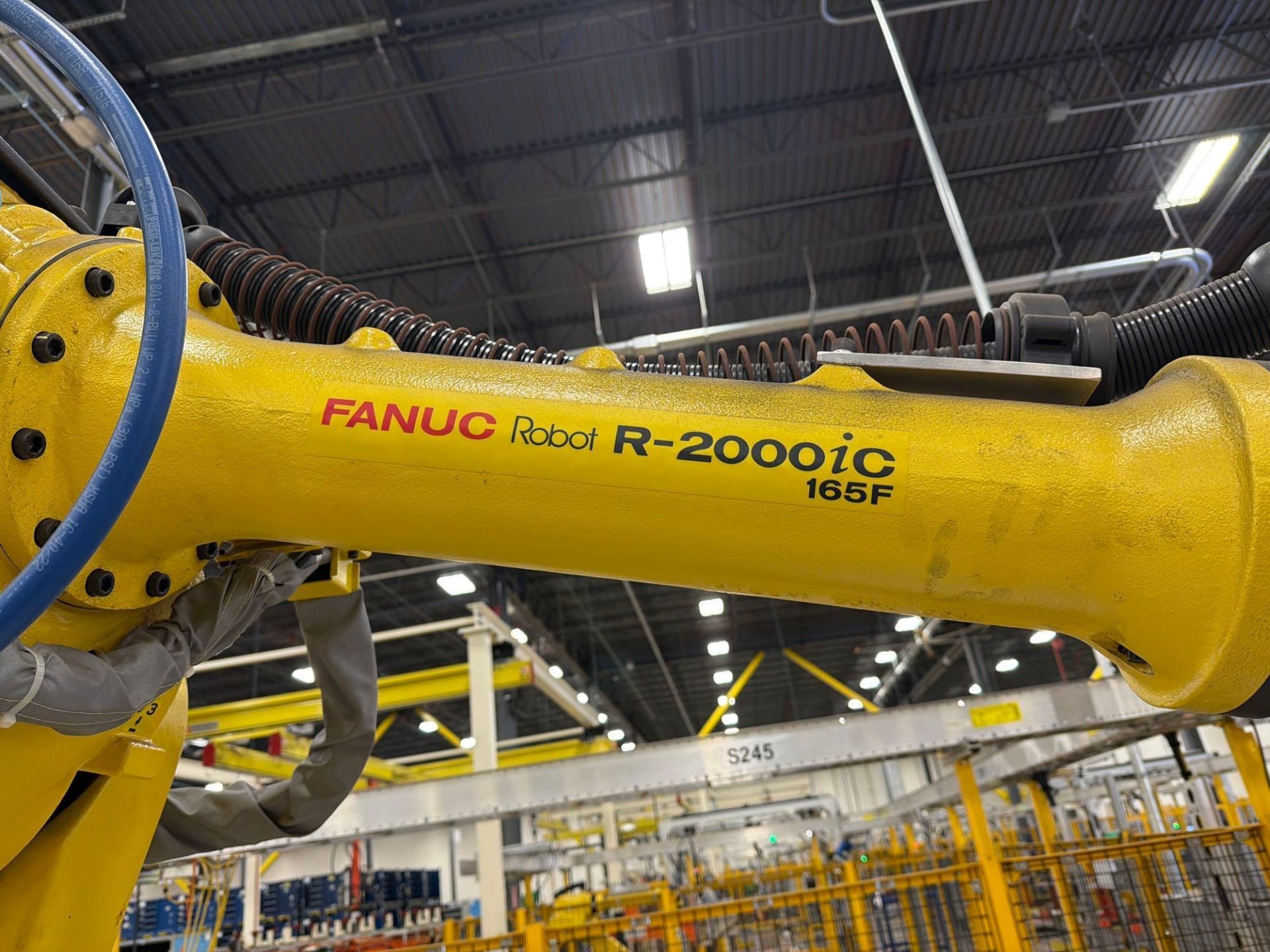 R2000ic Routing Cable Loading Fee: $250 Click HERE for Video! Fanuc R2000iC/165F Robot ...