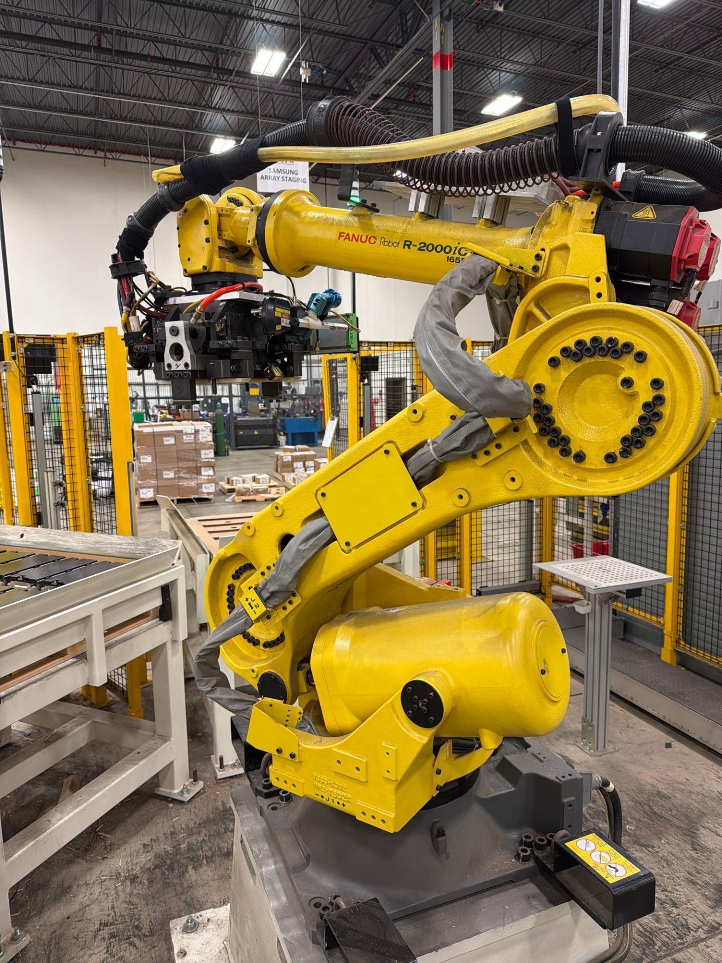 Loading Fee: $250 Click HERE for Video! Fanuc R2000iC/165F Robot ...