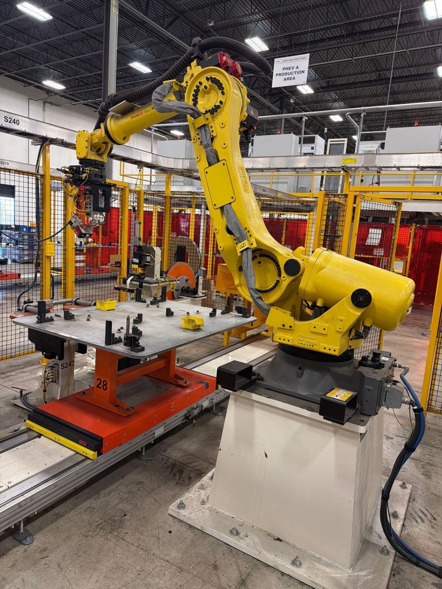 Loading Fee: $250 Click HERE for Video! Fanuc R2000iC/165F Robot ...
