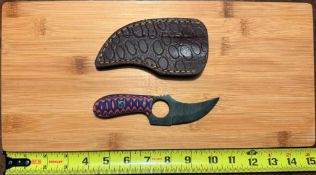 Predator Hunting Knife with Sheath