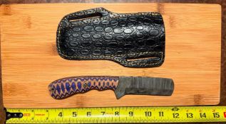 Coping Style Knife with Sheath