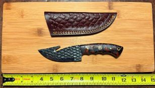 Gut Hook Knife with Sheath