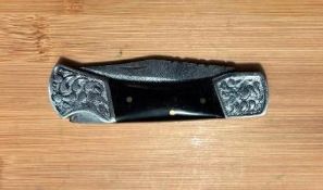 Folding Pocket Knife with Sheath