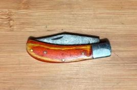 Folding Pocket Knife with Sheath