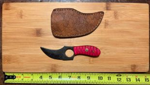 Predator Hunting Knife with Sheath