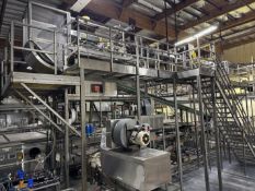 Empty Bottle PET Rinser /Ionizer with Bottle Airveyor