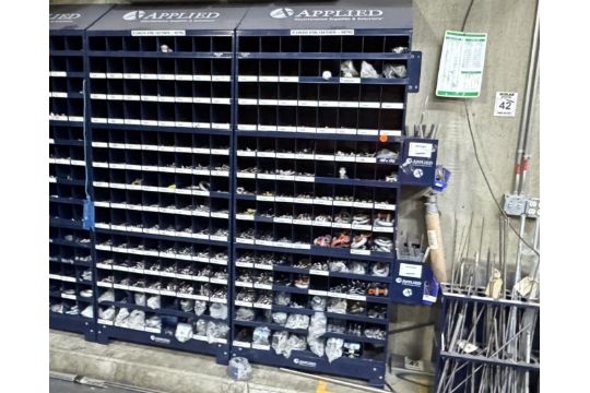 [Lot] of Applied Hardware and Cubies, (2) Multi compartment parts ...