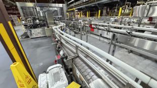 Single File Bottle Transfer Return Conveyors