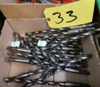 Lot - Double End Drill Bits, w/ Morse Taper Tool Holders