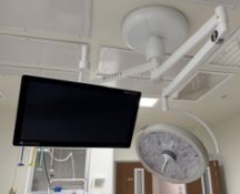 Steris Vivid Image 4K Surgical Display with HarmonyAIR G-Series Surgical Overhead Lighting