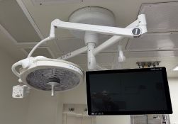 Steris Vivid Image 4K Surgical Display with HarmonyAIR G-Series Surgical Overhead Lighting