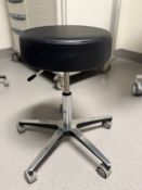 (4) Leather Stools