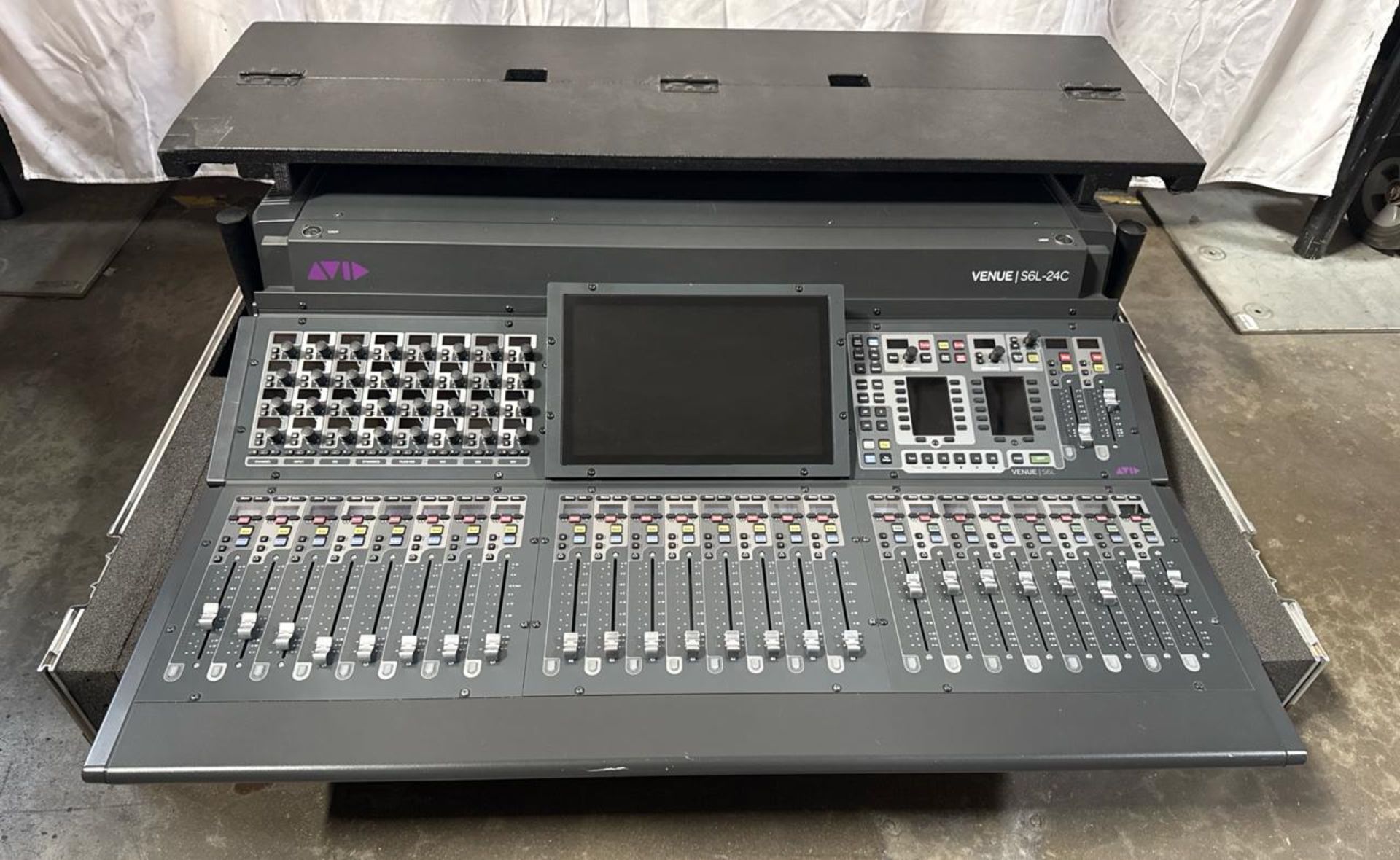 AVID S6L-24C W/ 112 ENGINE and AVID 64 STAGE RACK - REPRESENTATIVE ...