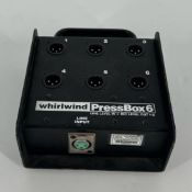 WHIRLWIND PB06 PRESSBOX 1X 6 XLR3 PASSIVE