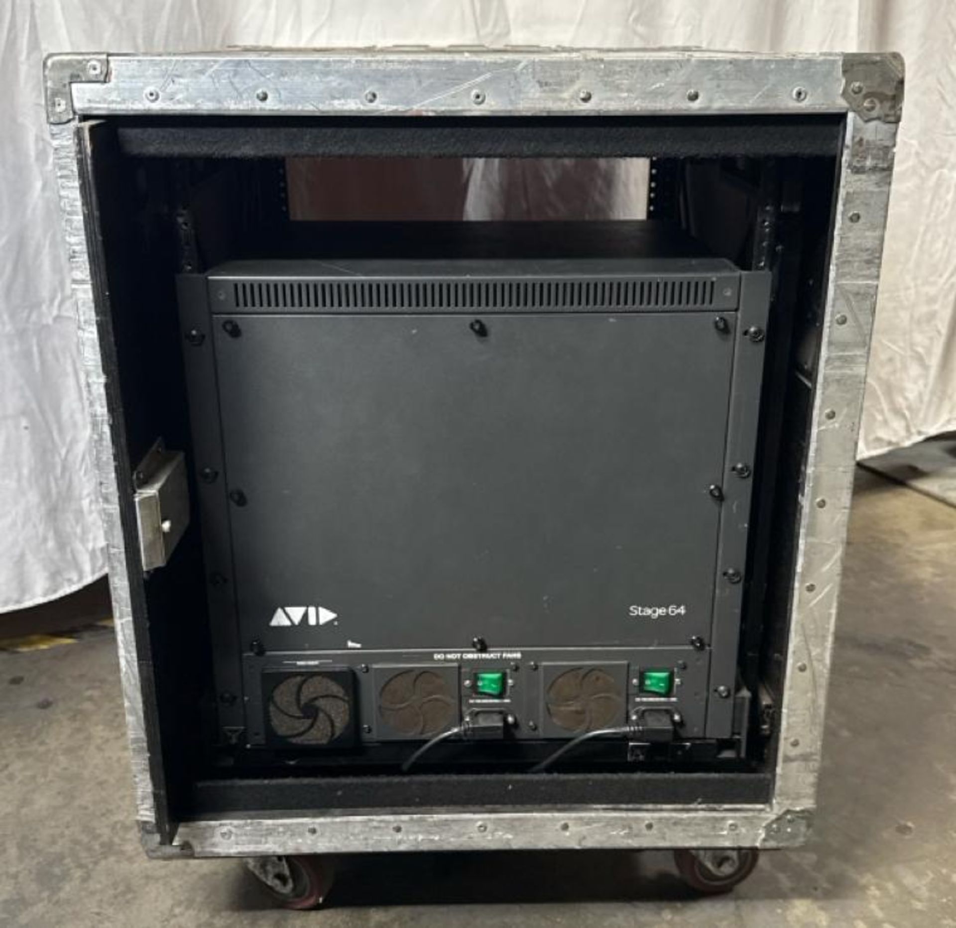AVID S6L-24C W/ 112 ENGINE and AVID 64 STAGE RACK - REPRESENTATIVE ...