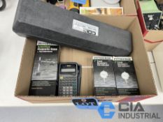 (LOT) CDI TORQUE WRENCH, (2) PITTSBURG 1" TRAVEL MACHINIST DIAL INDICATORS, PITTSBURG MAGNETIC BASE,