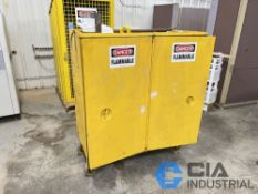 48" X 48" X 26" PORTABLE FLAMMABLE LIQUID CABINET
