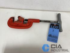 RIDGID NO. 2A/202 MANUAL PIPE CUTTER; 1/2" - 2"