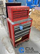 6-DRAWER CRAFTSMAN PORTABLE TOOLBOX WITH 4-DRAWER TOOLBOX
