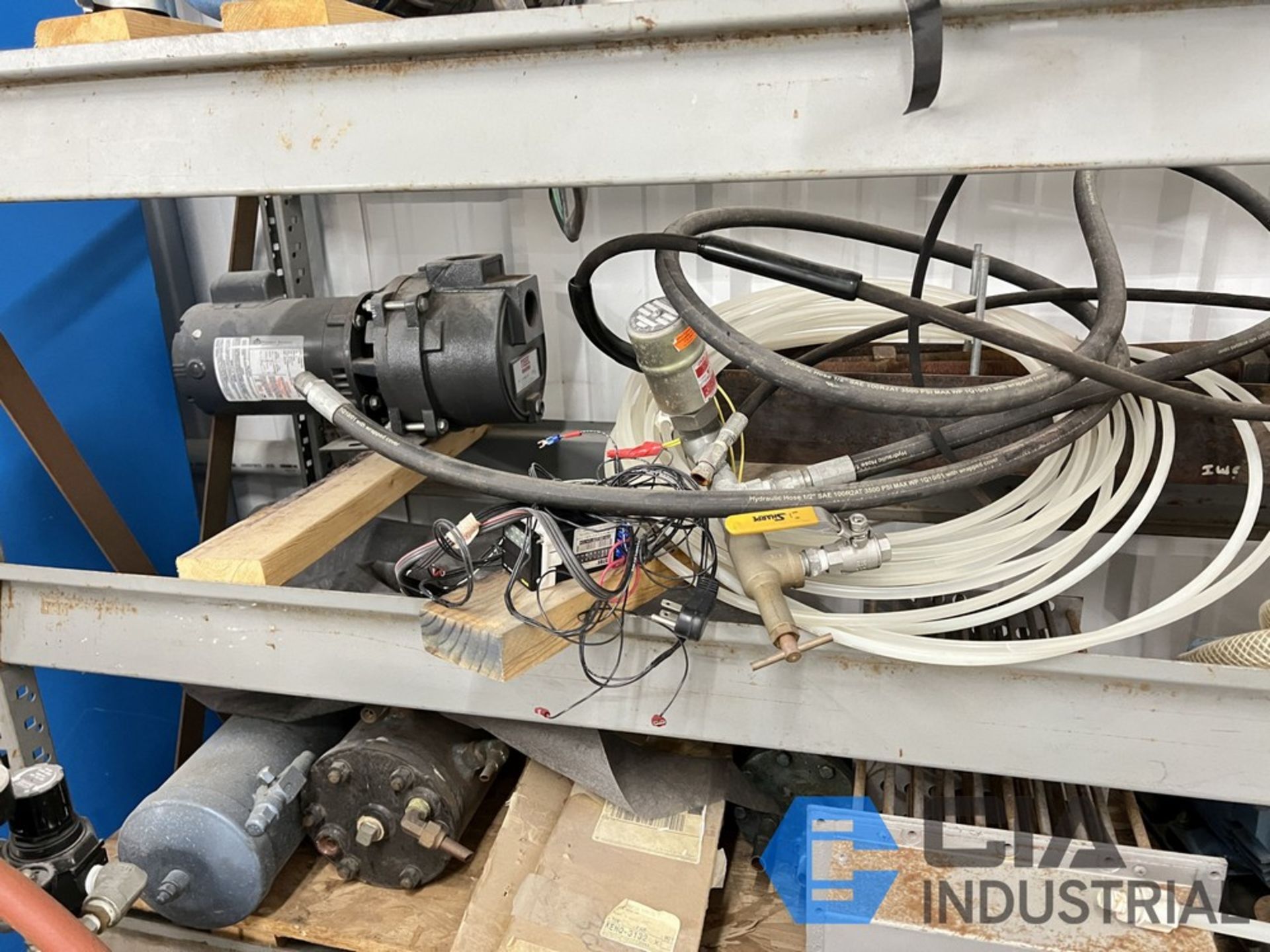 M987 Pump Rack Module STEEL RACK WITH MISC. PUMPS & MOTORS