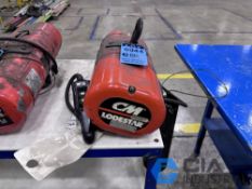 1/4 TON CAPACITY CM / LODESTAR PENDANT CONTROL CHAIN HOIST