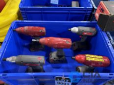 INGERSOLL RAND MODEL QX2P 20 VOLT CORDLESS PRECISION SCREWDRIVERS WITH BATTERIES AND CHARGERS