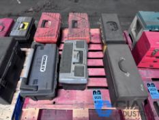 (LOT) (6) TOOLBOXES WITH MISC. TOOLS