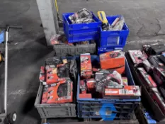 (LOT) BLACK & DECKER BATTERY POWERED TOOLS INCLUDING JIG SAWS, SCREWDRIVERS, ROTARY TOOLS,