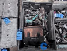 (LOT) MISC. PNEUMATIC TOOLS INCLUDING DRILLS, SANDERS, IMPACTS, NAIL GUN