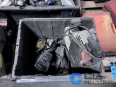 (LOT) MISC. ELECTRIC TOOLS INCLUDING DRILL, BELT SANDER, DISC SANDER, CIRCULAR SAW