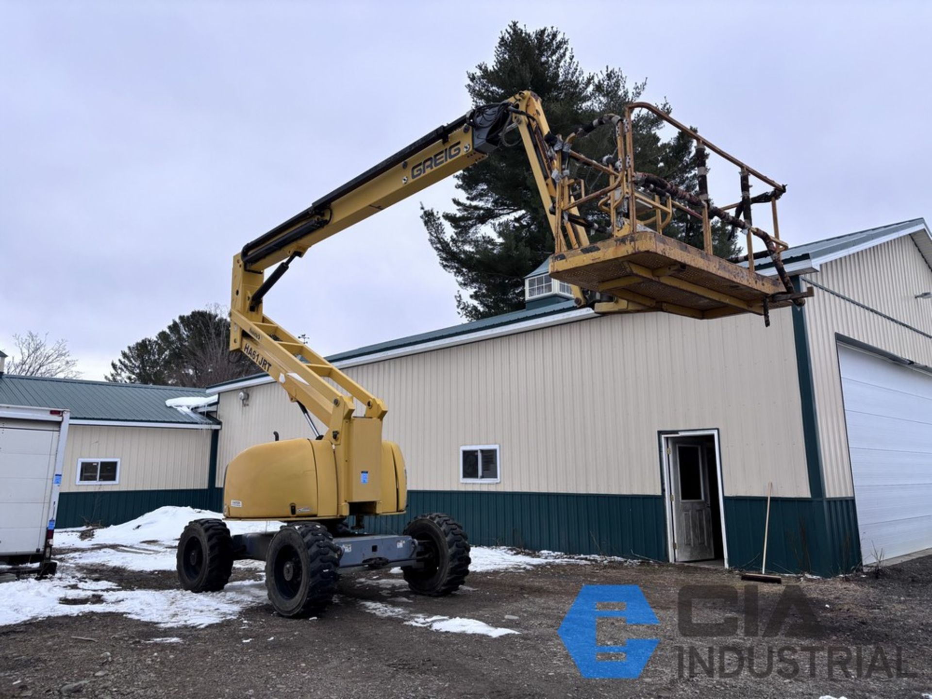 2009 HAULOTTE TYPE HA61JRT ARTICULATED DIESEL POWERED ROUGH TERRAIN 4 ...