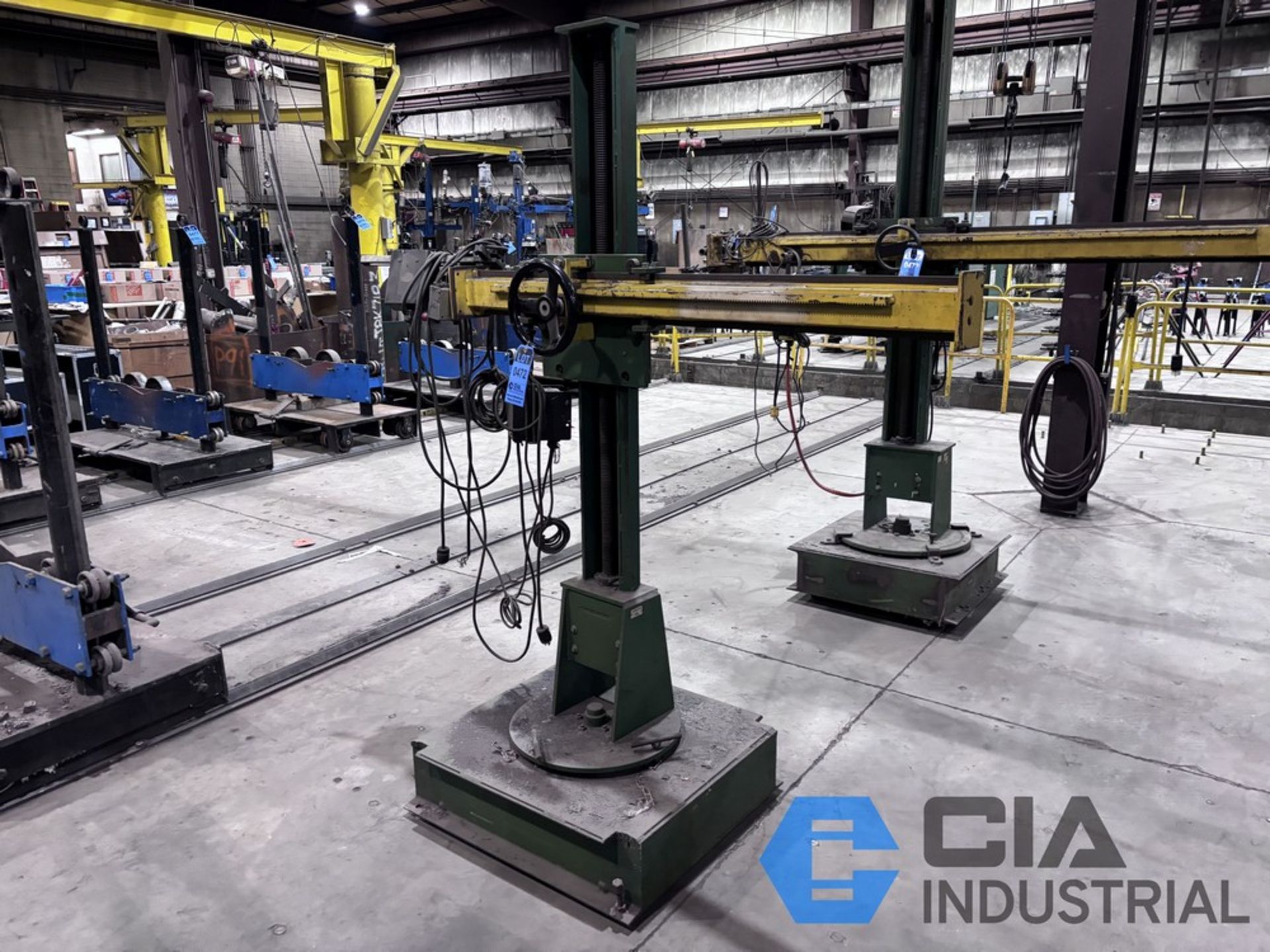 4' X 4' BUGO SYSTEMS WELDING MANIPULATOR; S/N 44-185, BUGO CONTROL