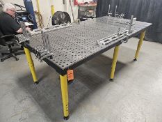 STRONGHAND TOOLS BuildPro welding table 48" x 96" & clamps - NO PRODUCT INCLUDED
