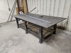 10' x 5' Steel table 1" top plate