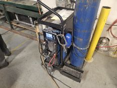 MILLER Dynasty 210 & MILLER Coolmate 1.3 on cart - NO TANK