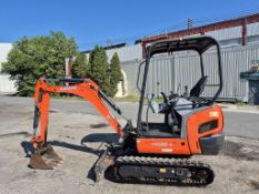 2016 Kubota Kx018-4 Mini Excavator