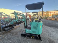 Brand New 2025 Cfg H15r Mini Excavator (ag227e)