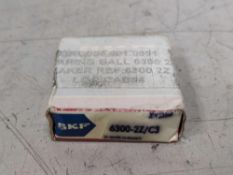 Qty: 2 INV BRG0050010091 Lot 54 Condition Unused Open Factory Box Make SKF Model 6300-2Z/C3 Type Sin