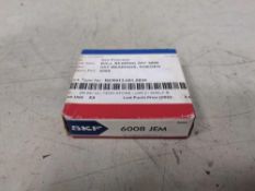 INV BER9130010034 Lot 52 Condition Unused Sealed Factory Box Make SKF Model 6008 JEM Type Single Row