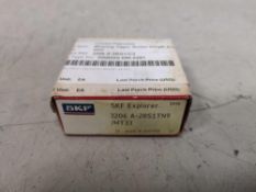 Qty: 2 INV BBB0000000291 Lot 49 Condition Unused Sealed Factory Box Make SKF Model 3206 A-2RS1TN9/MT