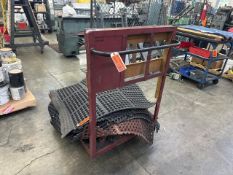 Metal Rolling Shop Cart inv: 648