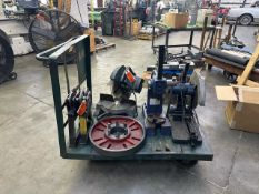 Rolling Shop Cart, No Contents inv: 639