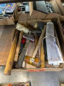 combination wrenches (sizes 6-19 mm), various hammers and mallets inv: 571