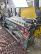 Model: LG-2080DS Type: Gap Bed Engine Lathe Serial Number: 980037 Swing over Bed: 20 Swing over Cros