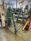 A-Frame Rolling Shop Cart inv: 712